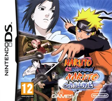 Naruto Jilpungjeon - Choegangninja Daegyeoljip 2 - Gyeokttol!! Naruto vs Sasuke (Korea) box cover front